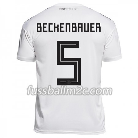 Fußballtrikots Deutschland Beckenbauer 5 Heim Trikotsatz WM 2018